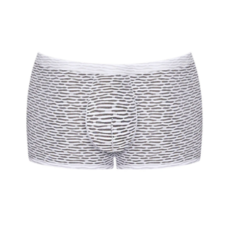 MALE POWER MENS SHORTS MIN SNEAK PEEK WHITE EXTRA LARGE