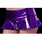 "O" HEAVENS SKIRT MINI METALLIC PURPLE ONE SIZE