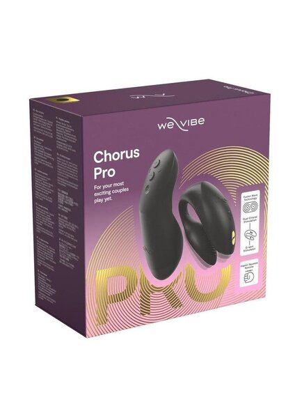 WE VIBE COUPLES VIBE CHORUS PRO APP/BLUETOOTH BLACK