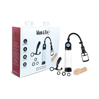 ADAM & EVE PUMP PROSTATE & STROKER KIT