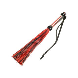 KINX FLOGGER TEASE & PLEASE SILICONE BLACK/RED