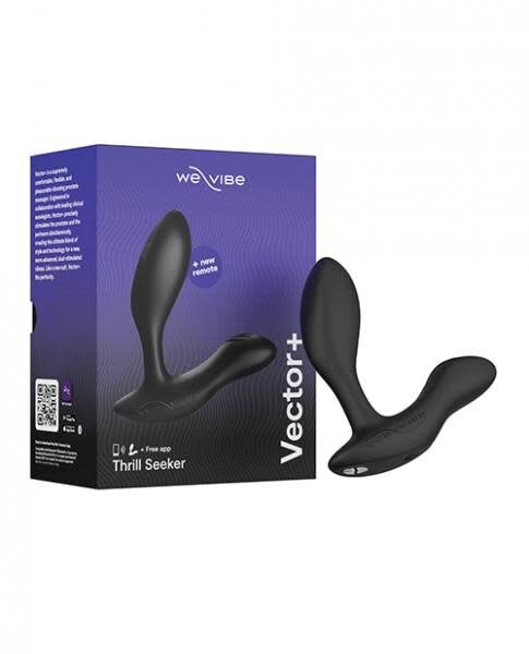 WE VIBE PROSTATE MASSAGER VECTOR+ REMOTE & BLUETOOTH