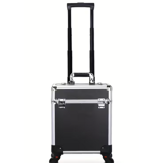 STORAGE ROLLING TOY CASE LARGE BLACK