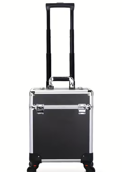 STORAGE ROLLING TOY CASE LARGE BLACK