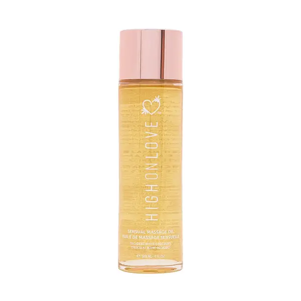 HIGH ON LOVE MASSAGE OIL WHITE CHOCOLATE 4 OZ