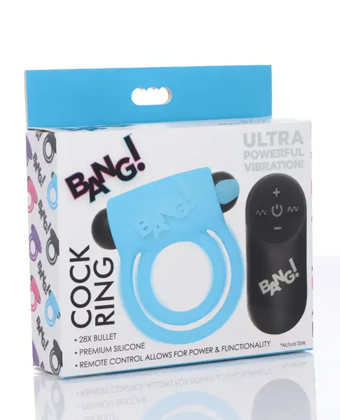 BANG! COCK RING & REMOTE DOUBLE RING