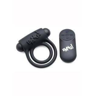BANG! COCK RING DOUBLE RING W/REMOTE