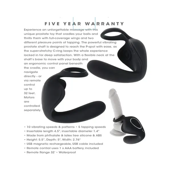ZERO TOLERANCE BALLIN OUT C RING, BALL CRADLE & REMOTE