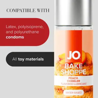 JO FLAVORED LUBE BAKE SHOPPE PEACH COBBLER 2 OZ