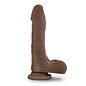 BLUSH DILDO AU NATUREL MISTER PERFECT 8" CHOCOLATE