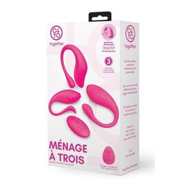 TOGETHER TOY TOGETHER EGG MENAGE A TROIS WITH REMOTE