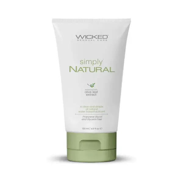 WICKED LUBE SIMPLY NATURAL ENHANCED OLIVE LEAF EXTRACT