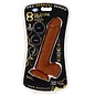 CLOUD 9 DILDO SENSUAL PRO 3 C-RINGS 8" CHOCOLATE
