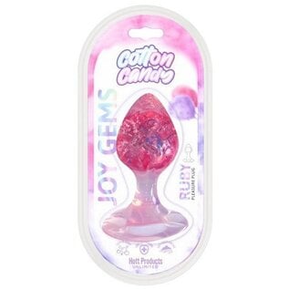 COTTON CANDY ANAL PLUG JOY GEM RUBY