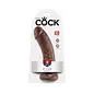 PIPEDREAM DILDO KING COCK CHOCOLATE 8"