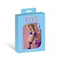 MAGIC SILK BRA PANTY & THIGH HIGH WITH RHINSTONES