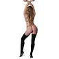 MAGIC SILK BRA PANTY & THIGH HIGH WITH RHINSTONES