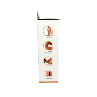 VIBEN DILDO GET LUCKY DUAL LAYER LIGHT 7.5"