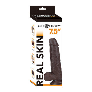 VIBEN DILDO GET LUCKY DUAL LAYER LIGHT 7.5"