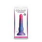 NS NOVELTIES DILDO COLOURS STACKED RIBBED RAINBOW 6"