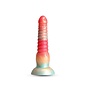 NS NOVELTIES DILDO COLOURS STACKED RIBBED RAINBOW 6"