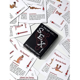 KHEPER PLAYING CARDS  A YEAR OF SEX