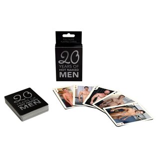 KEHEPER PLAYING CARDS 20 YEARS OF HOT NAKED MEN