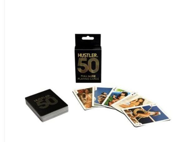 HUSTLER PLAYING CARDS 50 FULL NUDE