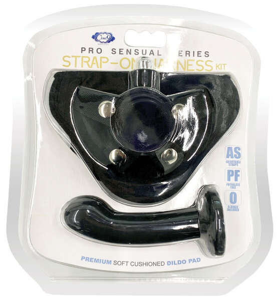 CLOUD 9 STRAP ON HARNESS KIT BLACK