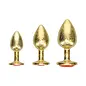 SHOTS ANAL PLUG SET OUCH MILIAN GOLD/RED