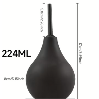"O" HEAVENS TRAVEL DOUCHE LARGE 7.5 OZ BLACK