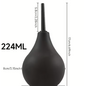 "O" HEAVENS TRAVEL DOUCHE LARGE 7.5 OZ BLACK