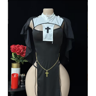 "O" HEAVENS COSTUME SEXY NUN