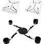 "O" HEAVENS BED RESTRAINTS BLACK