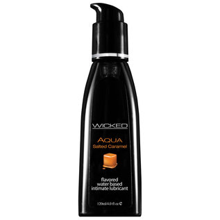 WICKED LUBE FLAVORED SALTED CARAMEL 4 OZ