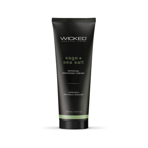 WICKED MASSAGE CREAM 4 OZ  SAGE & SEA SALT