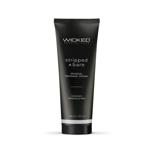 WICKED MASSAGE CREAM 4 OZ  STRIPPED & BARE