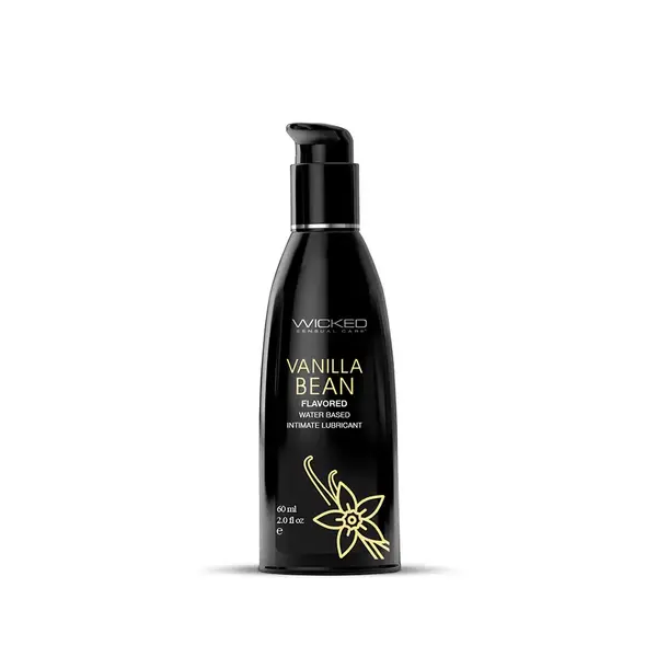 WICKED LUBE FLAVORED VANILLA BEAN 4 OZ
