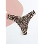 "O" HEAVENS THONG LOW RISE PRINT  EXTRA LARGE LEOPARD