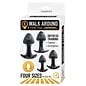 NASSTOYS ANAL PLUG TRAINERS WALK AROUND 4 PACK