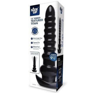 XGEN ANAL PLUG TITAN 13" BLACK