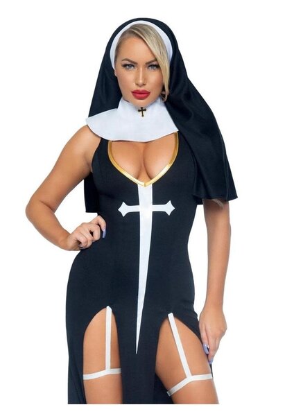 LEG AVENUE COSTUME SULTRY SINNER 3 PIECE SET