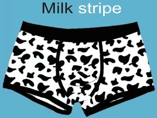"O" HEAVENS B2G1F MENS COW PRINT BRIEF