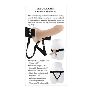 SELOPA STRAP ON OUR FIRST HOLLOW LIGHT