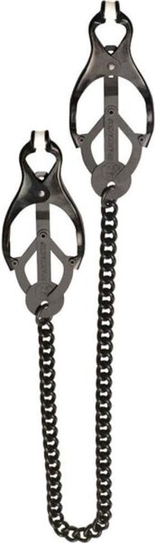 SPARTACUS NIPPLE CLOVER CLAMP W/ CHAIN