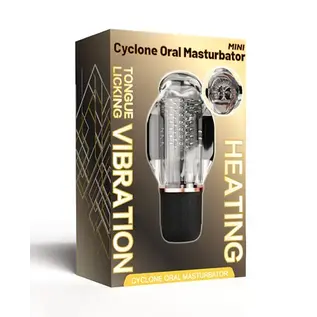 CYCLONE MASTURBATOR ORAL HEATING LICKING MINI