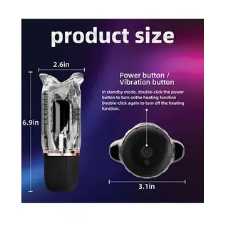 CYCLONE MASTURBATOR ORAL HEATING LICKING MINI
