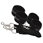 LUX FETISH BED SPREADER 7 PC KIT BLACK
