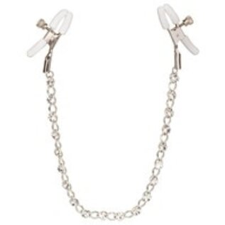 NIPPLE PLAY CRYSTAL CHAIN ALLIGATOR NIPPLE CLAMPS