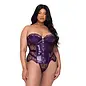 ROMA BUSTIER & PANTY SET  SUGAR PLUM